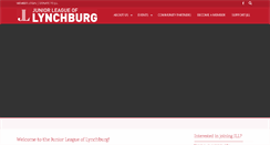 Desktop Screenshot of jrleaguelynchburg.org