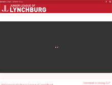 Tablet Screenshot of jrleaguelynchburg.org